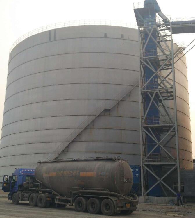 松柏镇5万吨钢板库