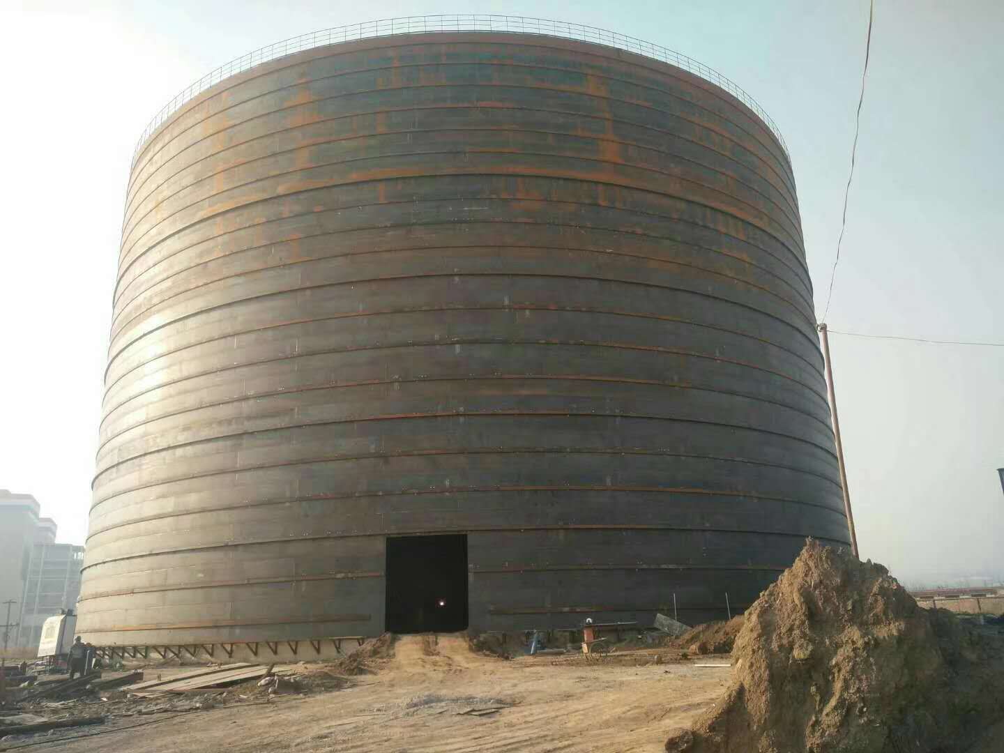 松柏镇承建大型钢板库的好处及原理