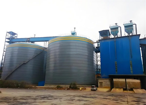 松柏镇球团钢板仓