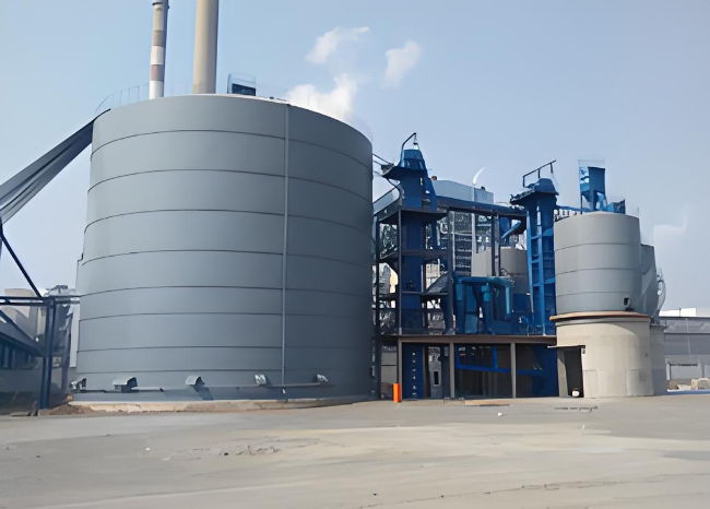 松柏镇1万吨钢板仓